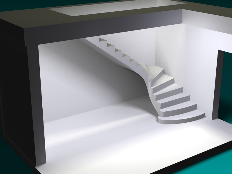 3D визуализация лестниц